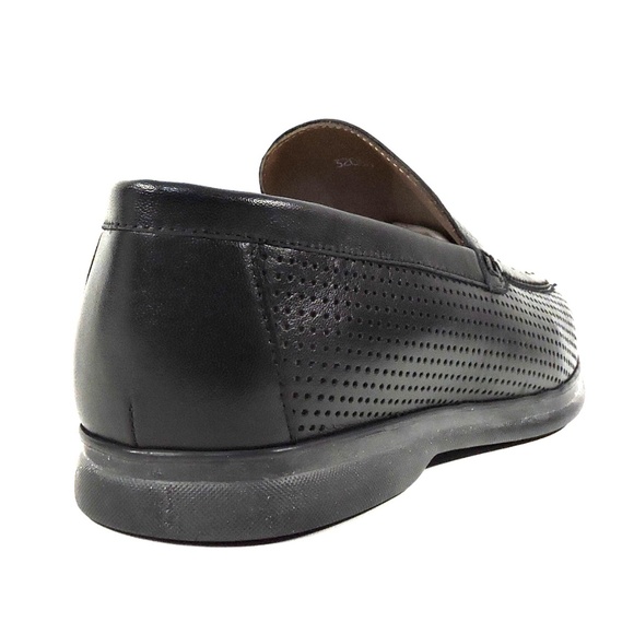 CASADEI ?? MEN\'S BLACK SOFT LEATHER COMFORT SUMMER LOAFERS main image 7